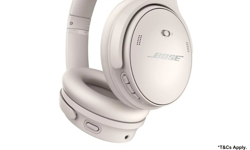 Bose QuietComfort 45 Wireless Headphones (White)