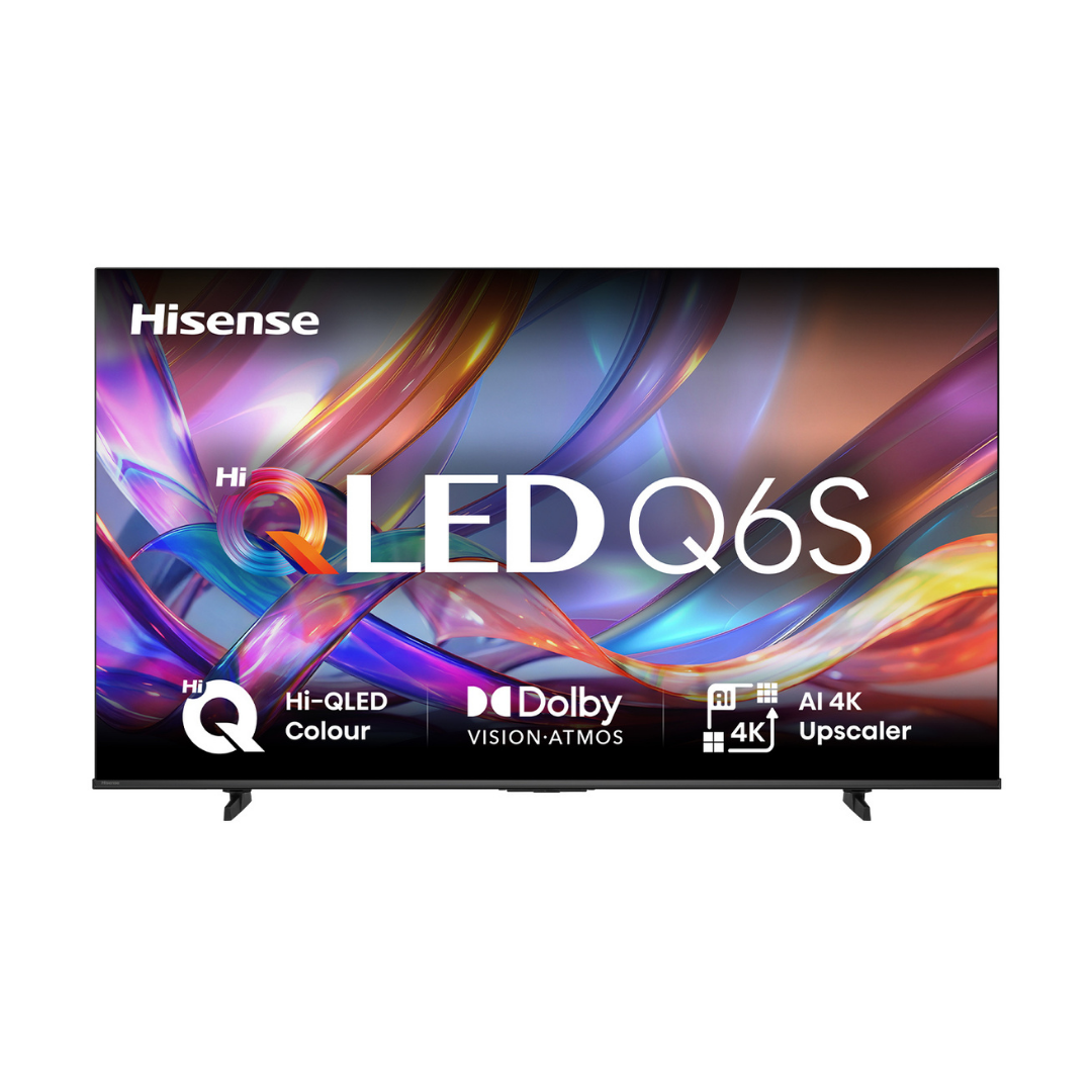 Hisense 55" Q6SAU 4K Hi-QLED Smart TV (2026) — front view