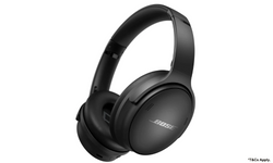 Bose QuietComfort 45 Noise Cancelling Headphones with Built-in Microphone and Alexa Voice Control - Black