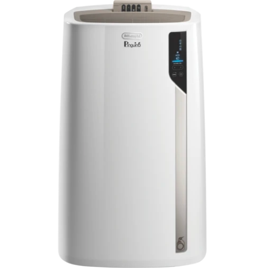 De'Longhi Pinguino Care4Me PACEL112CSTWIFI, Portable Air Conditioner 2.9 Kw, MyEcoRealFeel Technology, Natural Gas R290, Energy Class A+, Dehumidification 41L/24H, App and Voice Control, White