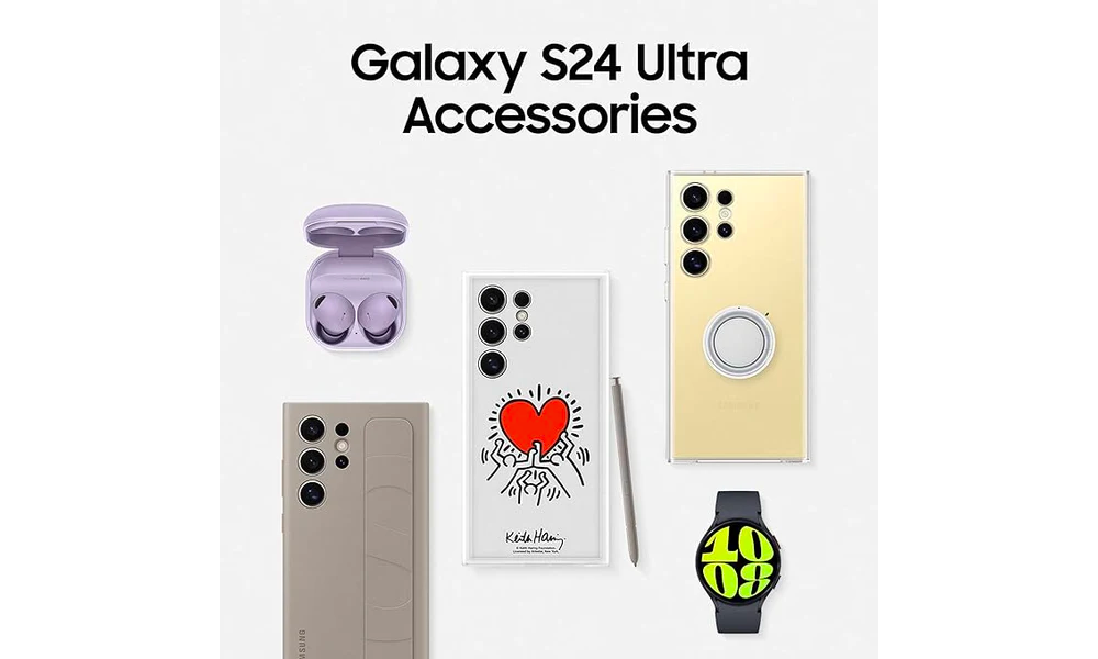 SAMSUNG Galaxy S24 Ultra, AI Phone, Android Smartphone, 12GB RAM, 512GB Storage, 200MP Camera, S Pen, Long Battery Life, Titanium Black - Layaway AU