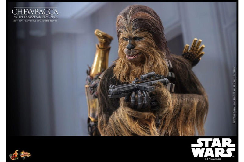 Star Wars: EP5: Chewbacca w/Disassembled C-3PO - 14" Action Figure