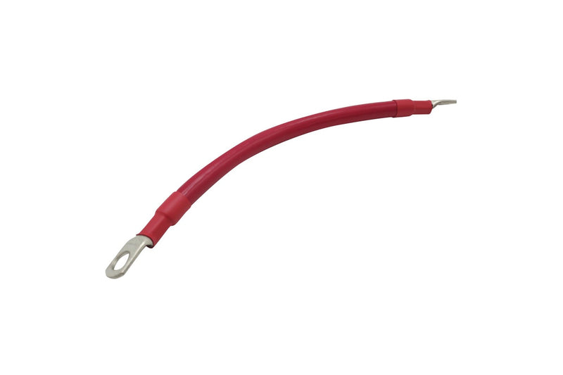 0.2m 2AWG Connector Cable Red with M8 Lug and M10 Lug Superior Corrosion Resistance Inverter Car RV Marine