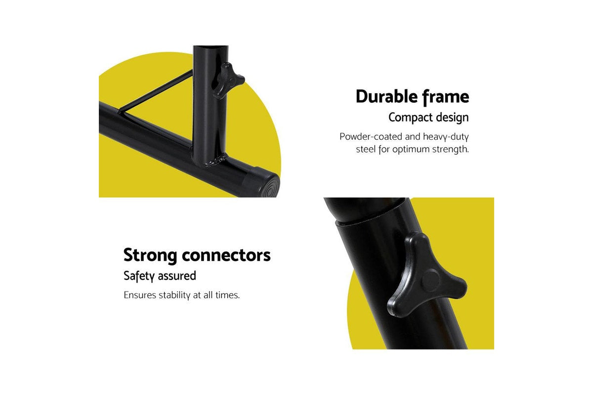 Hammock Chair with Steel Stand Hanging Hammock with Pillow Grey