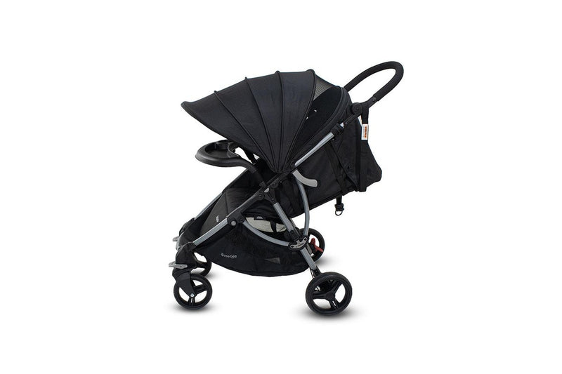 Veebee Dash Pram Stroller Foldable Recline for Baby Infant Toddler Moon Shadow