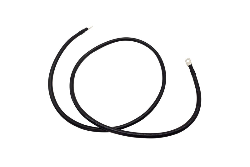 1.5m 4AWG Connector Cable Power Wire Black M8 Lug On Both Ends Superior Corrosion Resistance Inverter Car RV Marine