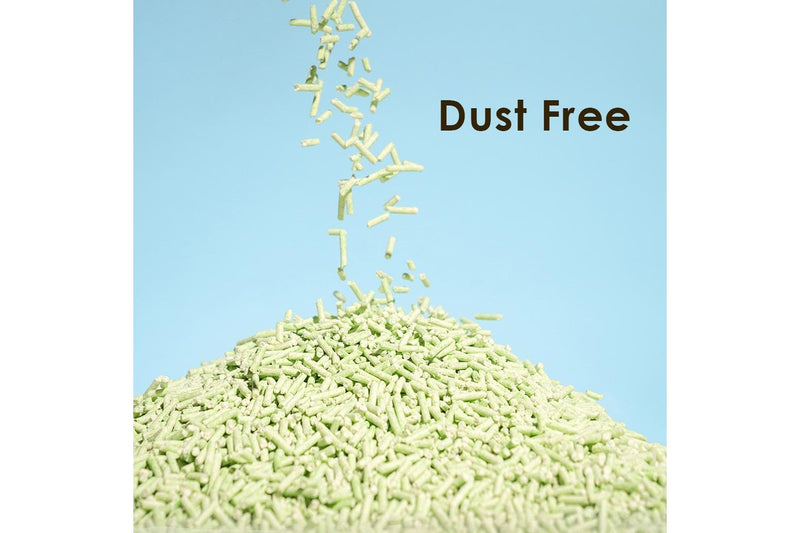 2x Zodiac 7L 2.5kg Fruity Tofu Soy Pulp Pet Cat Litter Absorbent Clump Green Tea