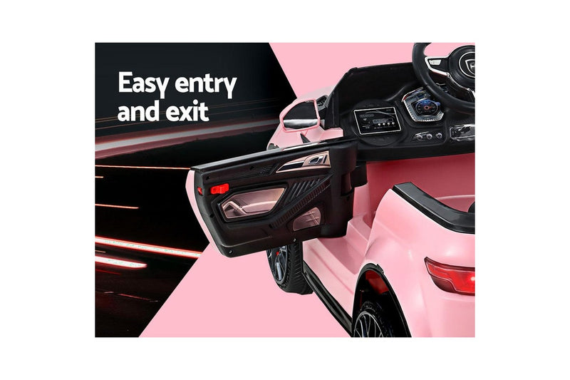 Rigo Kids Electric Ride On Car Range Rover-inspired Toy Cars Remote 12V Pink