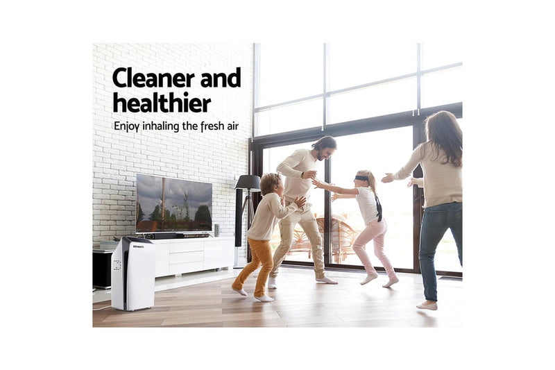 Devanti Air Purifier 4 Stage HEPA w/Replacement Filter