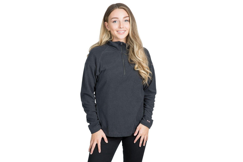 Trespass Womens/Ladies Meadows Fleece Top (Charcoal Grey) (L)