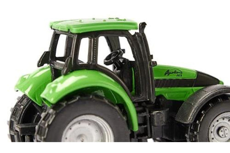 Siku: 1606 - Deutz-Fahr w Fortuna 4-Wheel Trailer