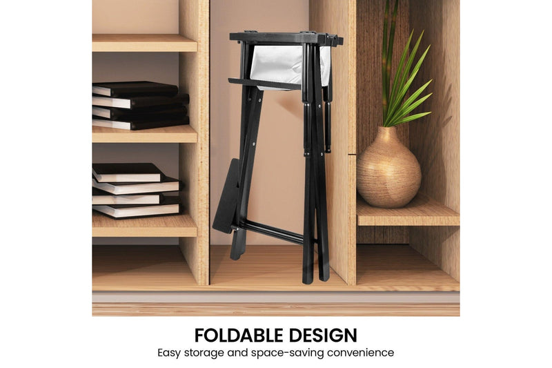 Sarantino Tall Directors Chair - White