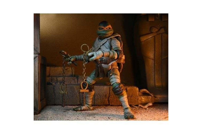 Universal Monsters x TMNT: Ultimate Michelangelo as The Mummy - 7" Figure