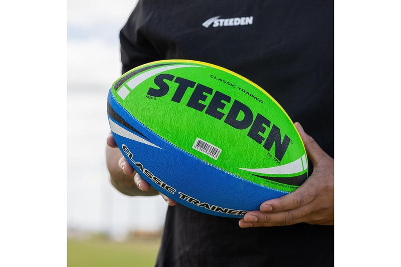 Steeden Classic Trainer Rugby League Ball - Multi - 6 inch