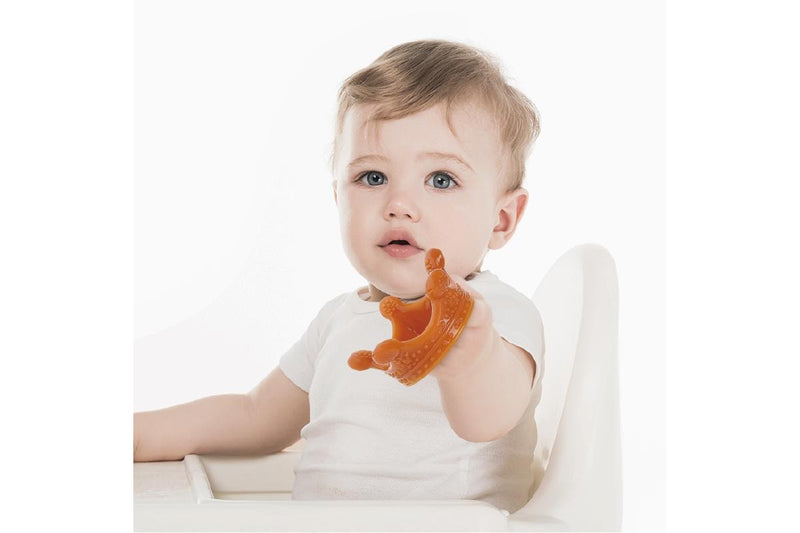Haakaa: Silicone Crown Teether - Amber
