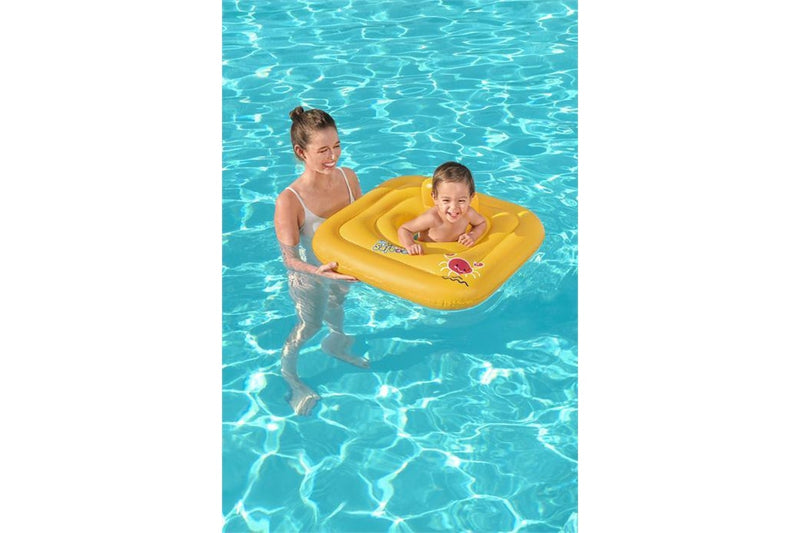 Bestway: Wondersplash Square 3-Ring Baby Boat (76cm x 76cm)