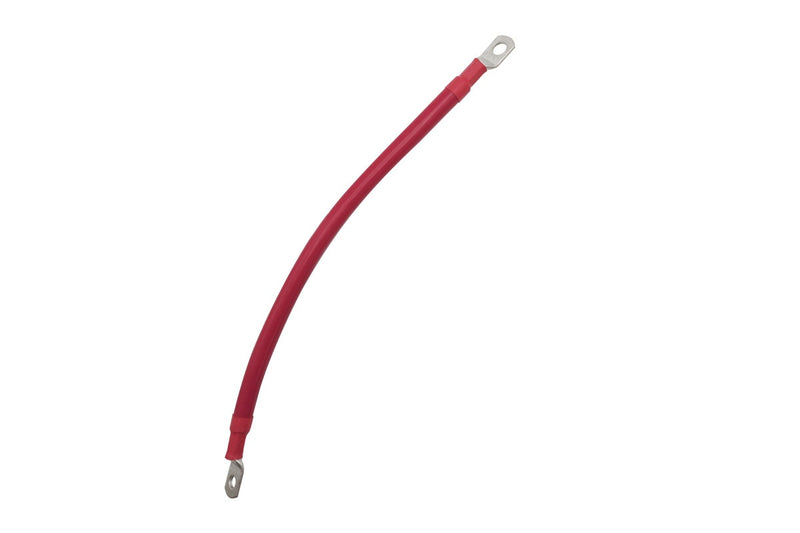 0.3m 1AWG Connector Cable Red with M8 Lug and M10 Lug Superior Corrosion Resistance Inverter Car RV Marine