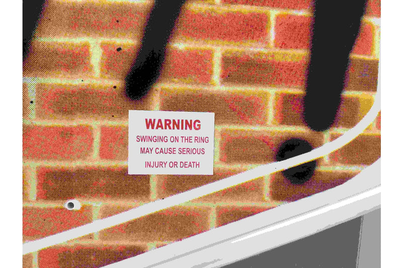 Costway Indoor Basketball Hoop Wall Door Mounted Backborad Ring Set 73×49cm w/Weatherproof Nylon Net Home Outdoor Office