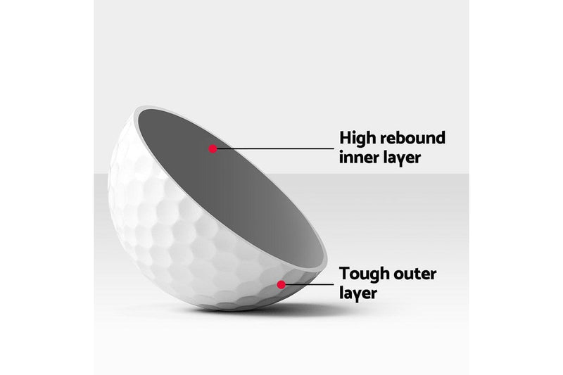 Everfit 12Pcs Golf Ball Set Reusable Distance Golf Balls Practice Training