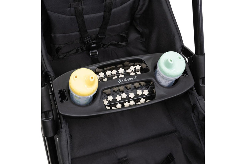 Baby Trends Expedition 2 in 1 Stroller Pram Wagon w Canopy Baby Evening Grey