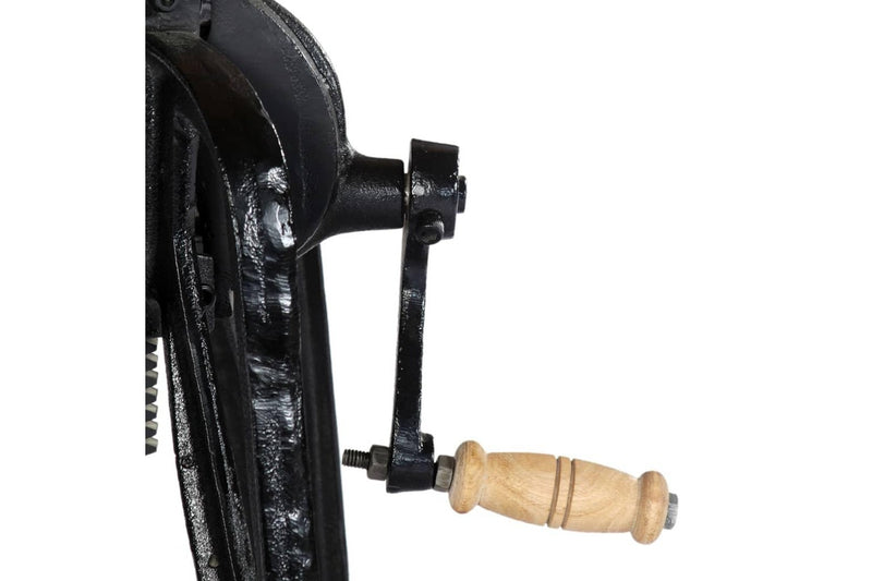 Side Table 60x(46-63) cm Solid Mango Wood and Cast Iron vidaXL