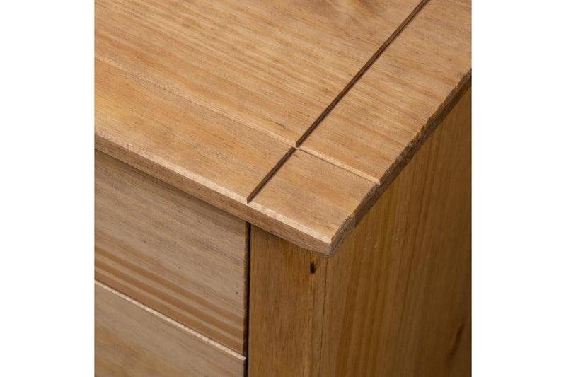 Bedside Cabinet 46X40x57 Cm Pinewood Panama Range Bedside Tables