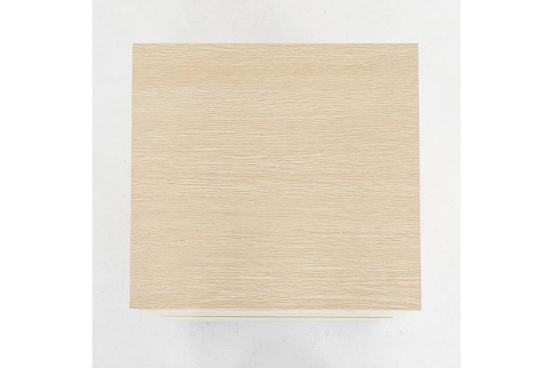 2X Bedside Table Side Storage Cabinet Nightstand Bedroom Drawer Joss Oak Bedside Tables