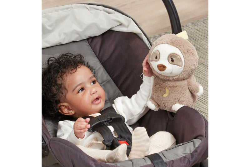 Gund: Lil' Luvs 'On The Go' Soother With Sounds - Sloth