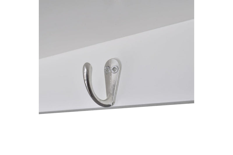 Wooden Kitchen Wall Cabinet White vidaXL
