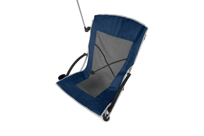 Sport-Brella Adjustable Beach Chair Outdoor Seating w UPF50+ Shade Umbrella