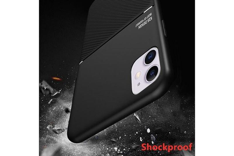 For Apple iPhone 12 Mini Business Style Luxury Matte Soft Silicone Drop Resistant Case Cover (Green)