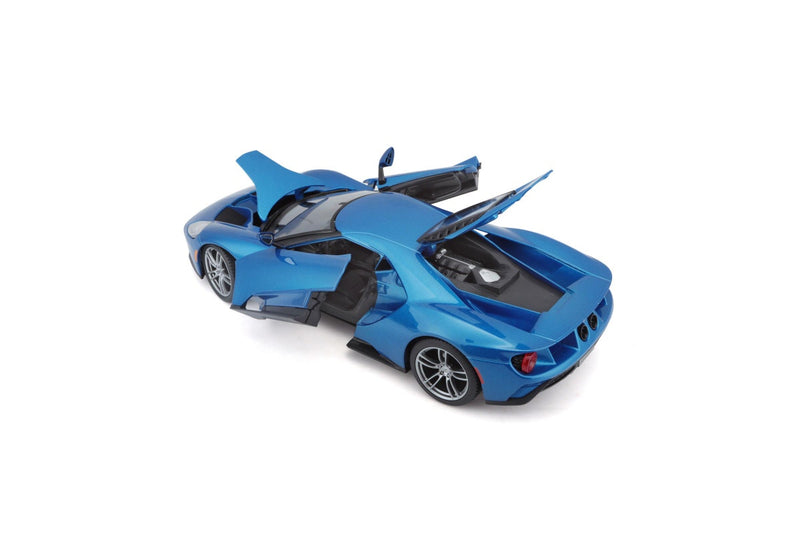 Maisto Special Edition 1:18 2017 Replica Diecast Ford GT Blue Toy Model Car 3y+