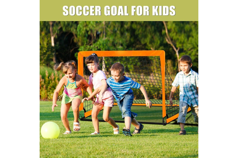Portable Pop Up Soccer Goals for Kids and Adults - Easy Assembly Backyard Play Set