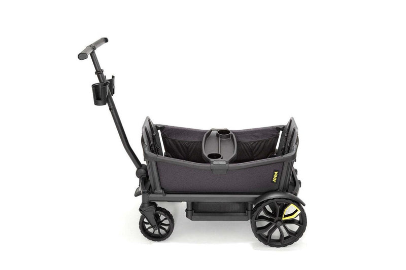 Veer Cruiser Wagon Todder/Baby/Kids Stroller Push Cart/Pram 130x107cm Black