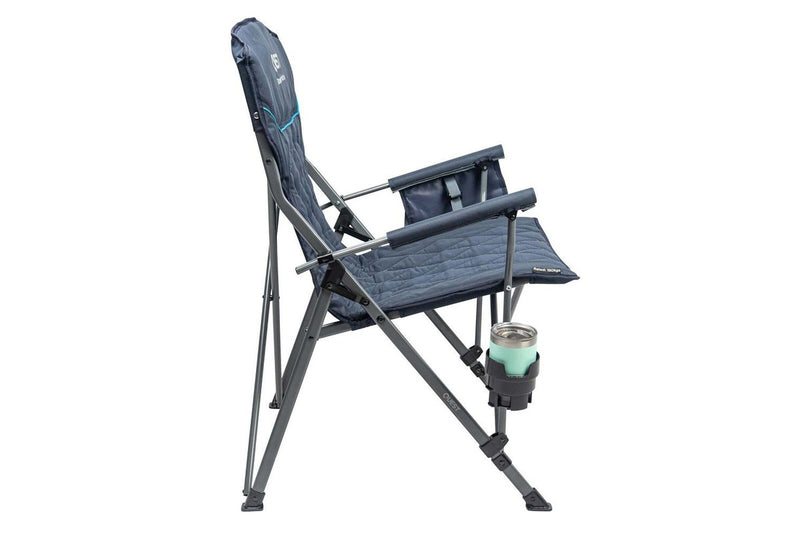 Quest Outdoors 97x73cm Stowaway Hard Arm Camping Chair Seat w Carry Bag