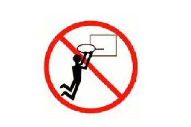 Costway 2.1m-2.6m Adjustable Height Basketball Hoop Outdoor Basketball Stand System Black