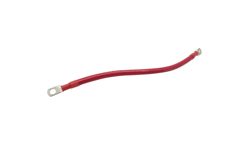 0.3m 2AWG Connector Cable Red with M8 Lug and M10 Lug Superior Corrosion Resistance Inverter Car RV Marine