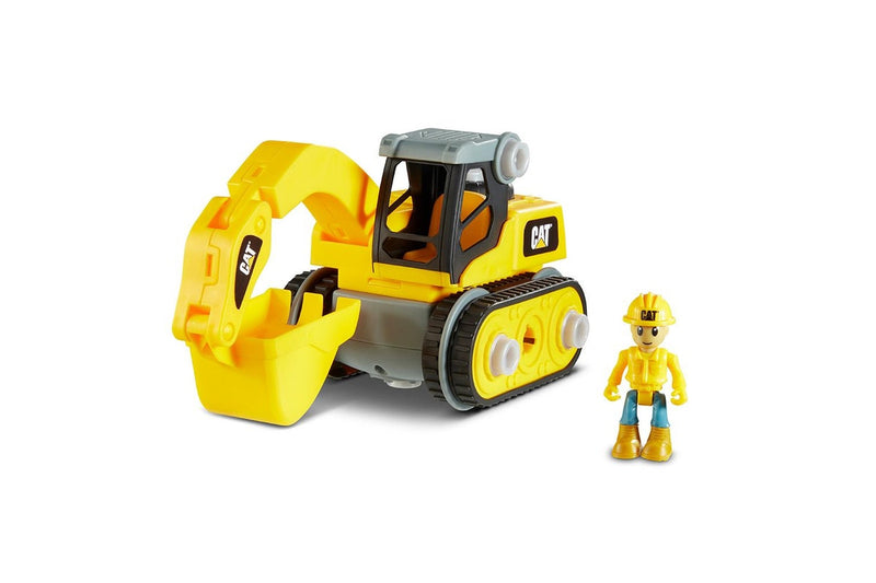 CAT Build Your Own DIY Junior Crew Machine Truck Kids Childrens Toy Assorted 3+