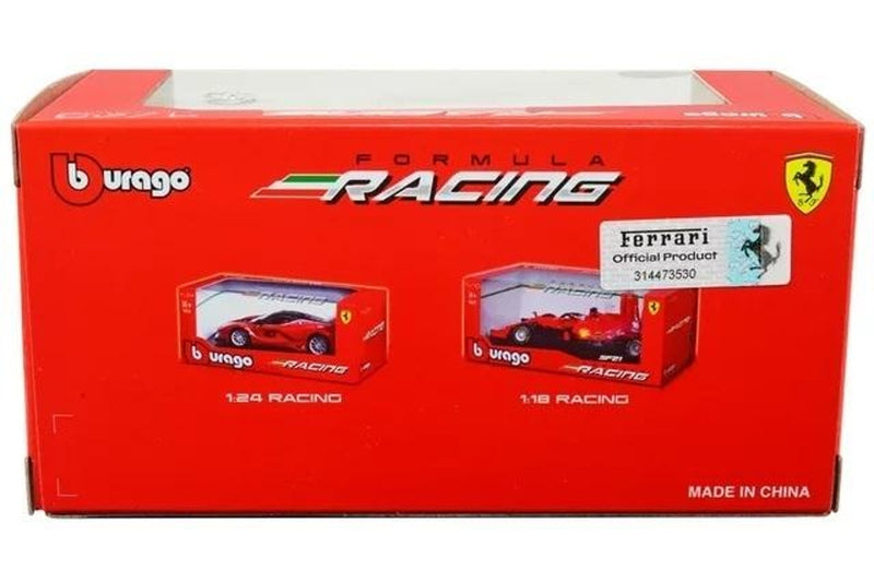 Bburago: 1:43 Diecast Vehicle - Ferrari Racing (SF21 #16 Carlos Sainz)