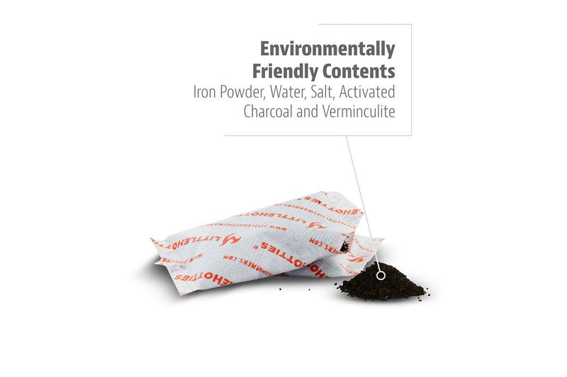 5 Pairs Little Hotties Hand Warmers 8hrs Pure Heat Air-Activated For Ski Snow