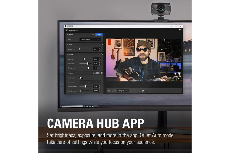 Elgato Facecam Full HD Streaming Camera