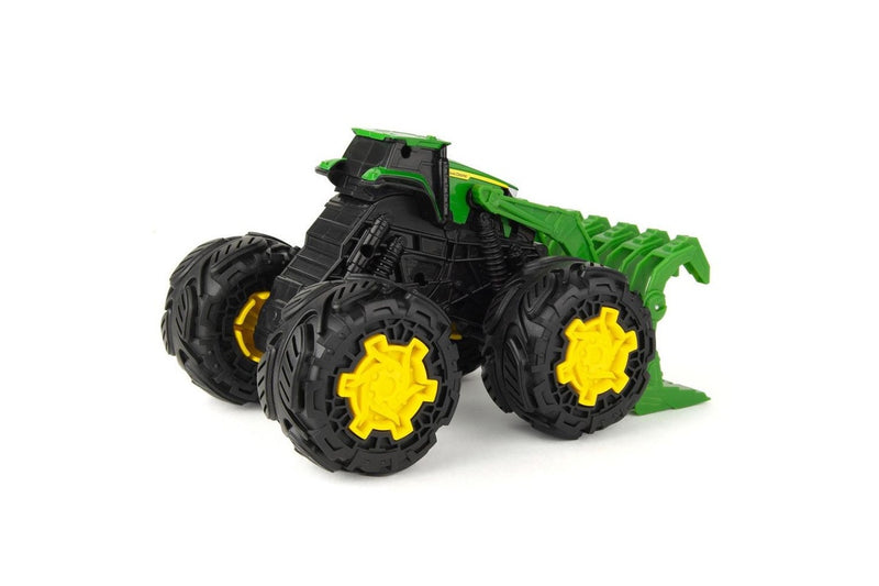 John Deere 25cm Monster Treads Rev Up Tractor Vehicle Toy Kids Children 3y+