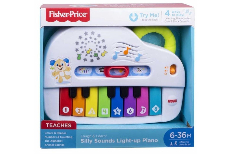 Fisher-Price: Laugh & Learn Silly Sounds Light-Up Piano