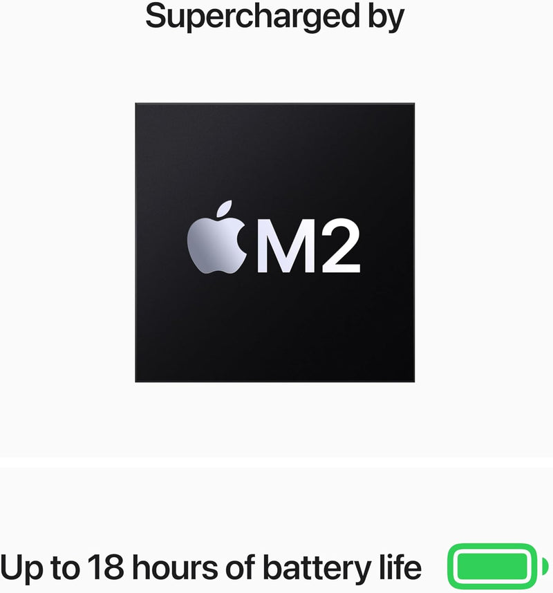 Apple MacBook Air 15-inch with M2 Chip, 256GB SSD