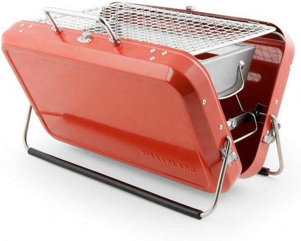 BBQ Grill Suitcase by Kikkerland in Red