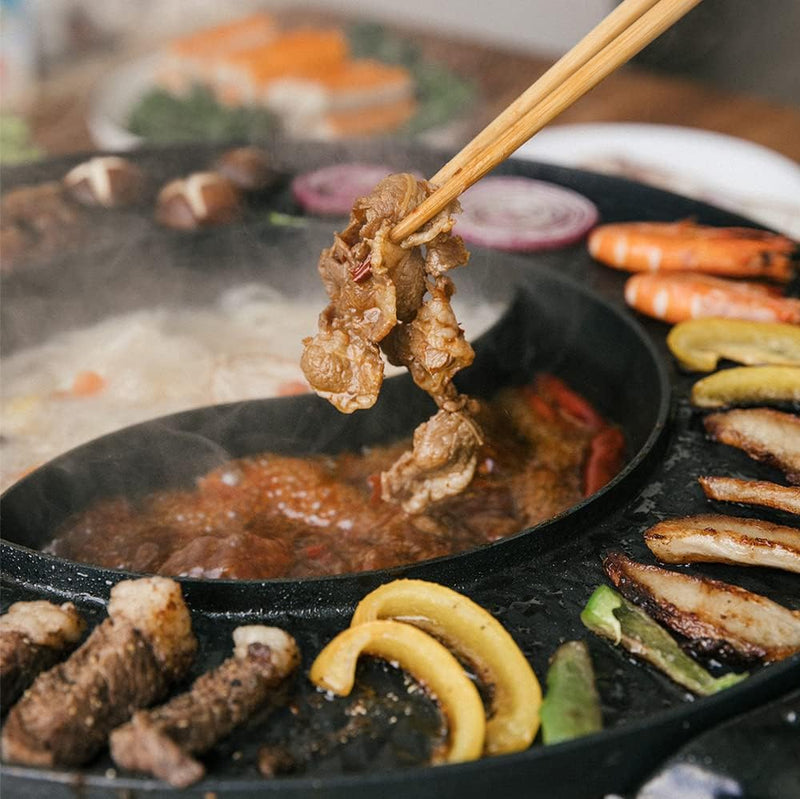 Food Party 2 in1 Electric Smokeless Grill and Hot Pot (Hot Pot) - Layaway AU