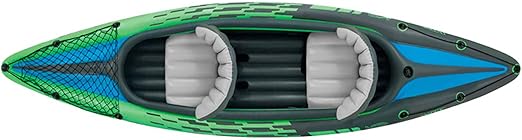 Intex Challenger Kayak, Man Inflatable Canoe with Aluminum Oars and Hand Pump - Layaway AU