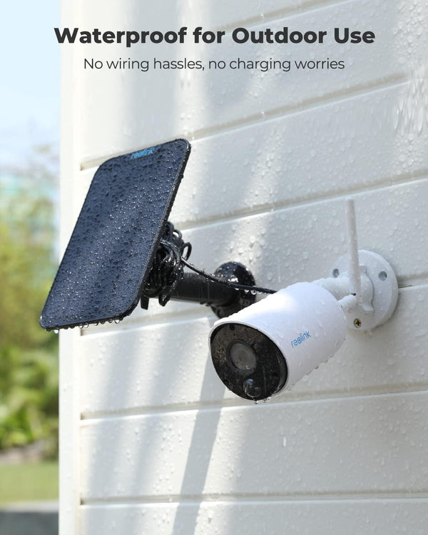 Reolink Wireless Security Camera Outdoor Rechargeable Solar Battery Powered