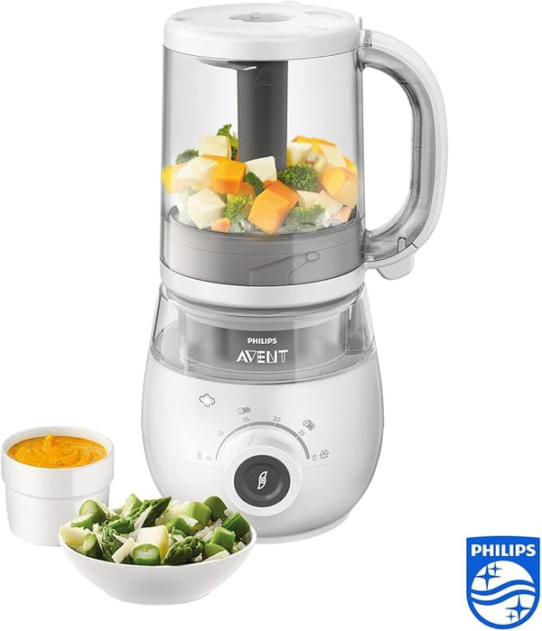 Philips Avent 4-In-1 Steamer Blender Healthy Baby Food Maker