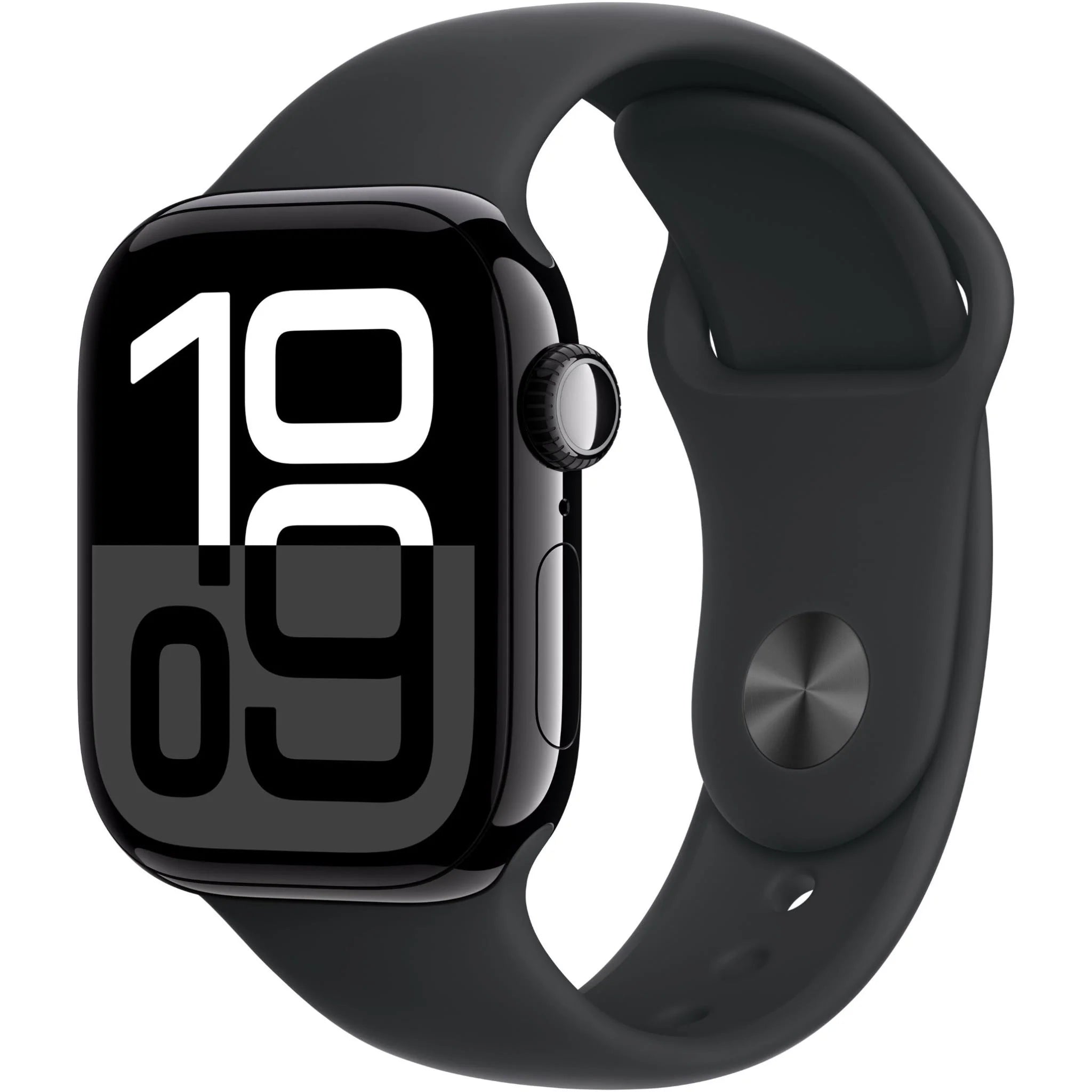 Apple Watch Series 10 GPS 42mm Jet Black Aluminium - Sport Band